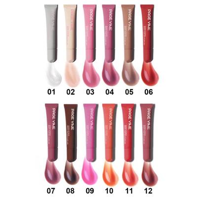 PAGE VINE Peptide Lucidalabbra Rossetto Liquido Idratante Idratante Non Appiccicoso Lucido Olio per Labbra
