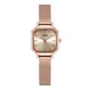 Creative Multi-Angle Cutting Disc Simple Premium Wind Ladies Quartz Watch Waterproof Stainless Steel Watch