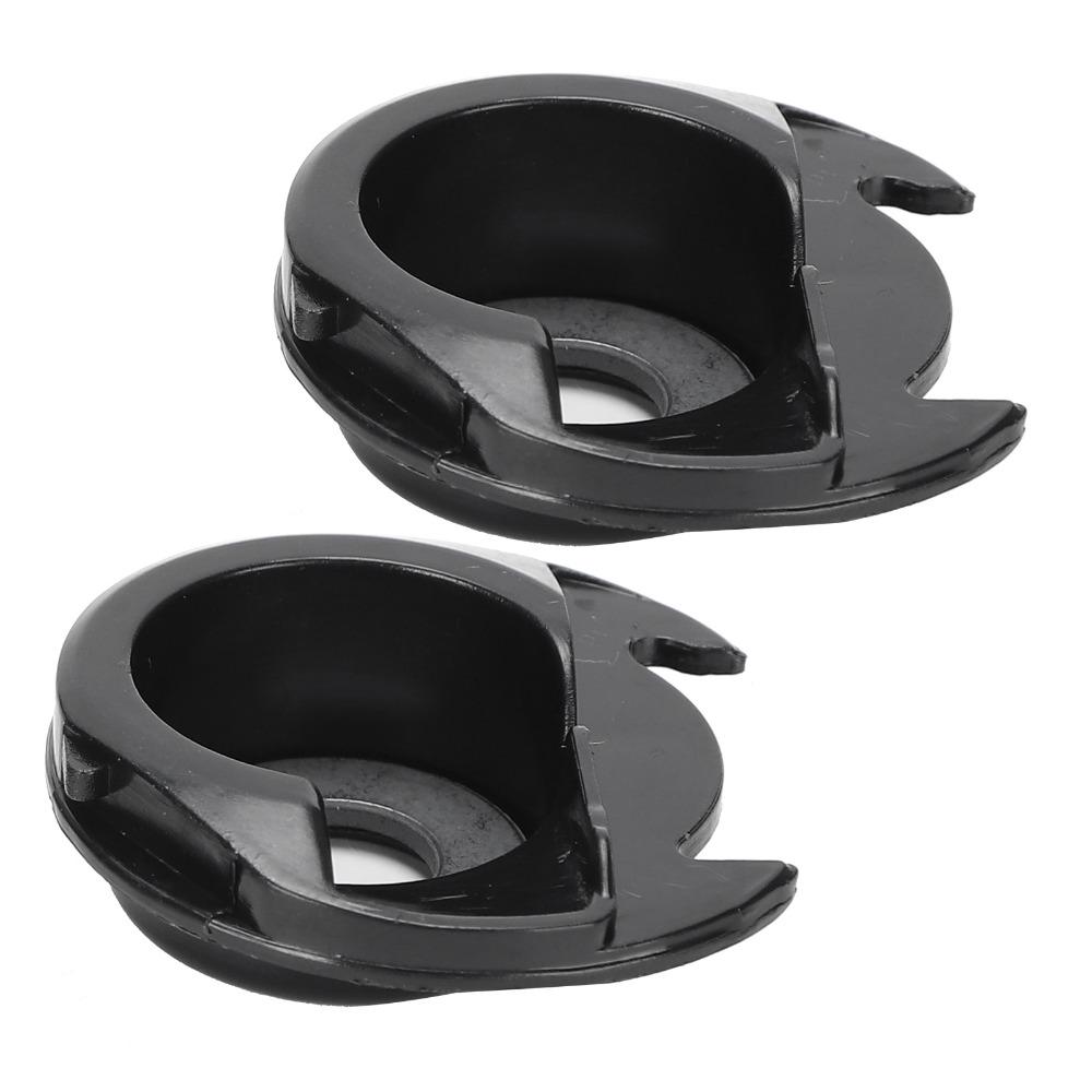 2pcs Plastic Bobbin Case High Compatibility Lightweight Sewing Machine Parts Durable Multifunctional Plastic Bobbin Case