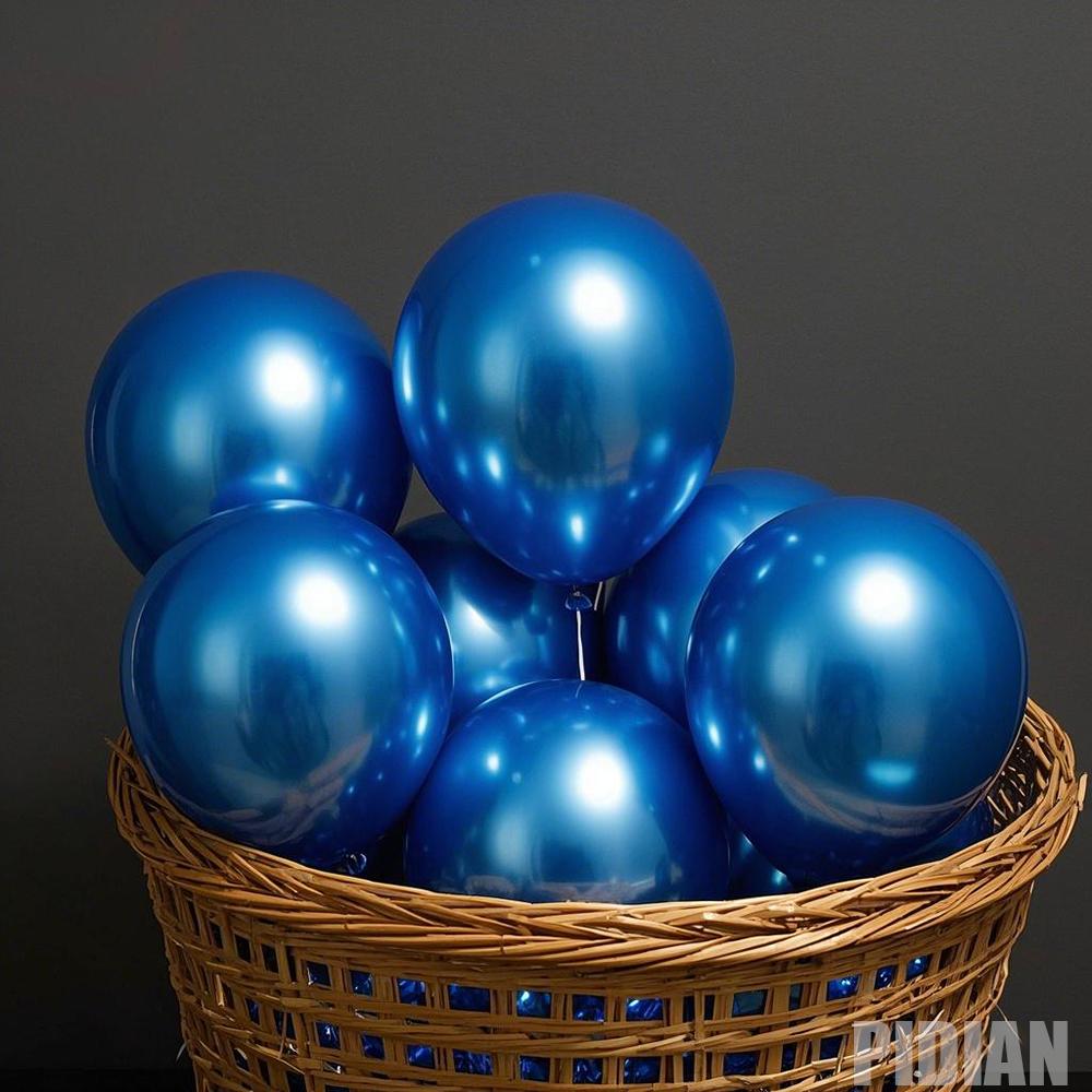 5-18inch Chromium Metal Balloons Happy Birthday Party Decorations Wedding Birthday Party Inflatable Air Balloons for Kids Gift