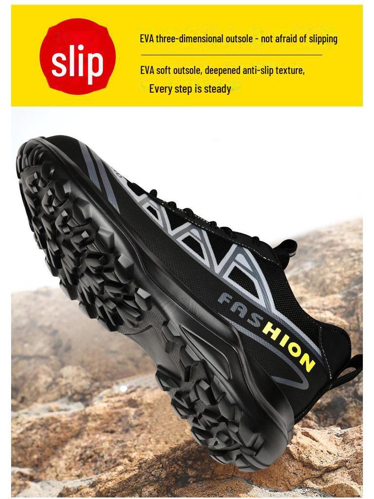 Herren Isolierte Elektriker Arbeitssicherheitsschuhe - Anti-Quetsch- & Durchtrittsichere Kunststoffkappe