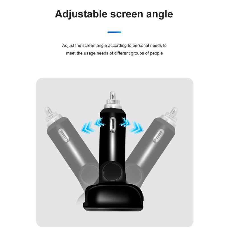 Système de surveillance de la pression des pneus TPMS pour voiture, allume-cigare, alarme, manomètre de pression d'air des pneus, avertissement de température, avec 4 capteurs