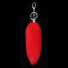 16cm Foxes Tail Keychain Faux Furs Foxes Tail Keyring Soft Furry Bag Hangings Charm Pendant Key Handbag Pendant Accessorise