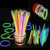 25-100PCS/Pack Party Fluorescence Glow Sticks DIY Bracelet Necklace Glowing in The Dark Stick Birthday Festival Party Supply ZYF