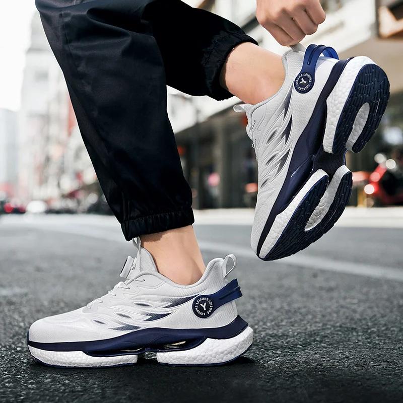 2025  Hot Sale Men's Casual Shoes Shockproof Comfortable Outdoor Running Fitness Training Exercise Sneakers Size38-45