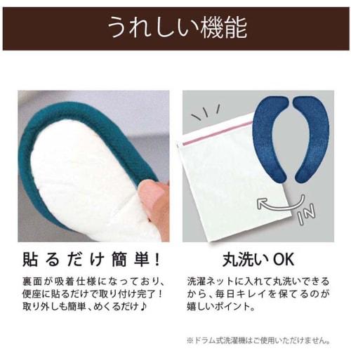 Color Mode Premium Adhesive Toilet Seat Sheet (Turquoise Blue)