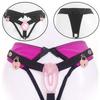 Anti-Falling Harness for Sissy Chastity Panties,Training Lockable THONG with FUFU Clip Chastity Cage Sexy Toys for Man Gay 18+