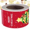 Christmas Stickers Roll 150 Pieces Labels Christmas Decor Holiday Packaging Stickers Roll For Family Party DIY Craft Lovers