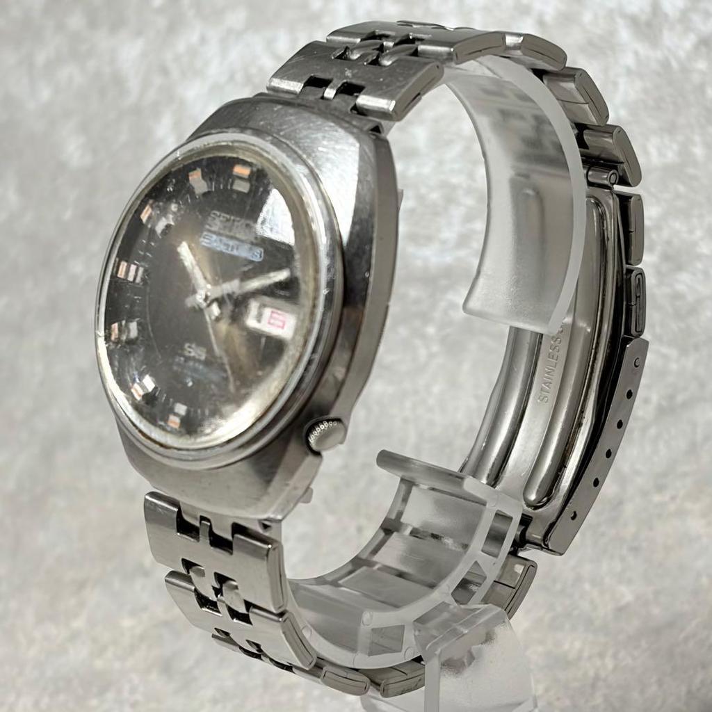 Used [In operation1973] Seiko 5 Actus SS 6106-7590 23 jewels automatic winding