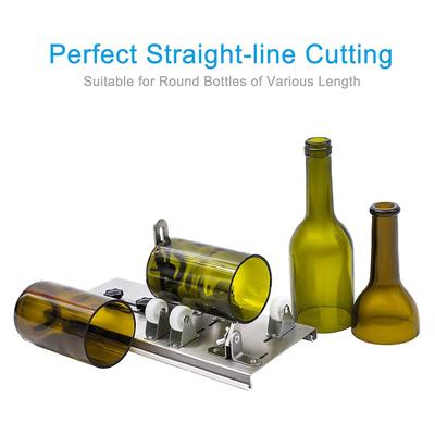 Bottle Cutter Glass Bottle Cutter Upgraded Wine Cutting Tool Kit DIY Machine for Square Round Bottle Cutting Bottle Cutting Tool