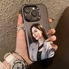 L-Lingling Kwong Actress  Phone Case For iPhone 17,16,15,14,13,12,11 Plus,Pro Max,XS,Colored Silver Plated Inside Cover