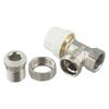 DN15/DN20 Brass Angle Temperature Control Valve Thermostatic Regulating Valve Without Thermostatic Head For Radiator Valve Parts