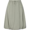 Original Parachute Skirt Fashion Versatile Skin-Friendly Comfortable Casual Long Skirt Women Skirts Green Khaki F51W529307F-DK