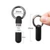Titanium Alloy Waterproof Tank Portable Buckle Keyring Sealed Capsule Pill Box Outdoor Camping Medicine Storage Container Bottle