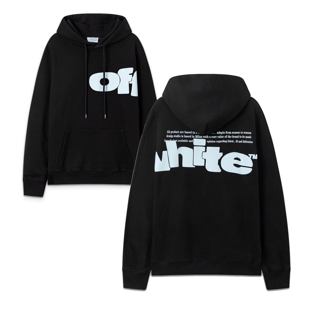 9096 Off-White 2025 Herbst und Winter Neu OW Dreidimensionales Buchstabenmuster Herren- und Damen-Kapuzensweatshirt