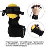 Infrared Heating Massager Electric Finger Recovery Training Silicone Rehabilitation Balls 110V-