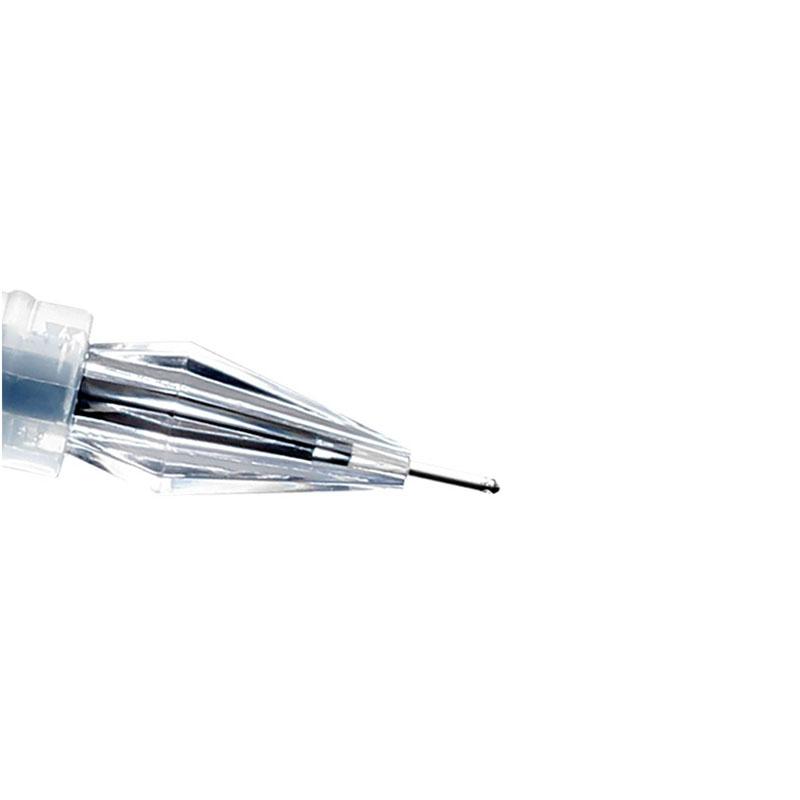 6 Pcs/Set Large-capacity Ink Tip Gel Pen Black/Blue/Red Refill Exam Signing Writing School Office Supplies