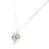 Les Trésors De Lily [J8464] - Silver 'Love' Designer Necklace (cassolette)