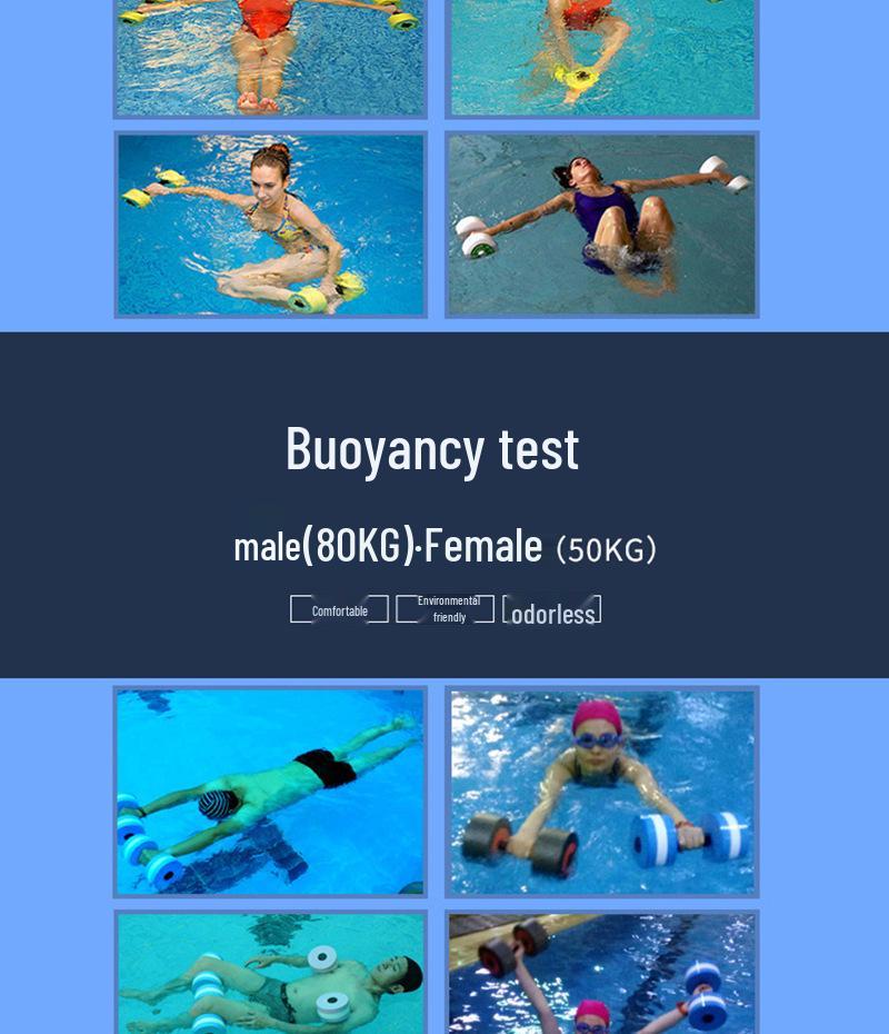 EVA Floating Dumbbells for Men's and Children's Yoga Fitness