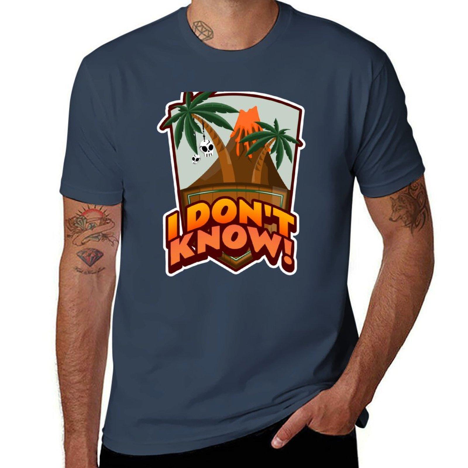 I Dont Know Tshirt Urban Style Print Tshirt S