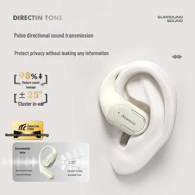 Newmine LY57 Open-Ear Bone Conduction Sports Headset