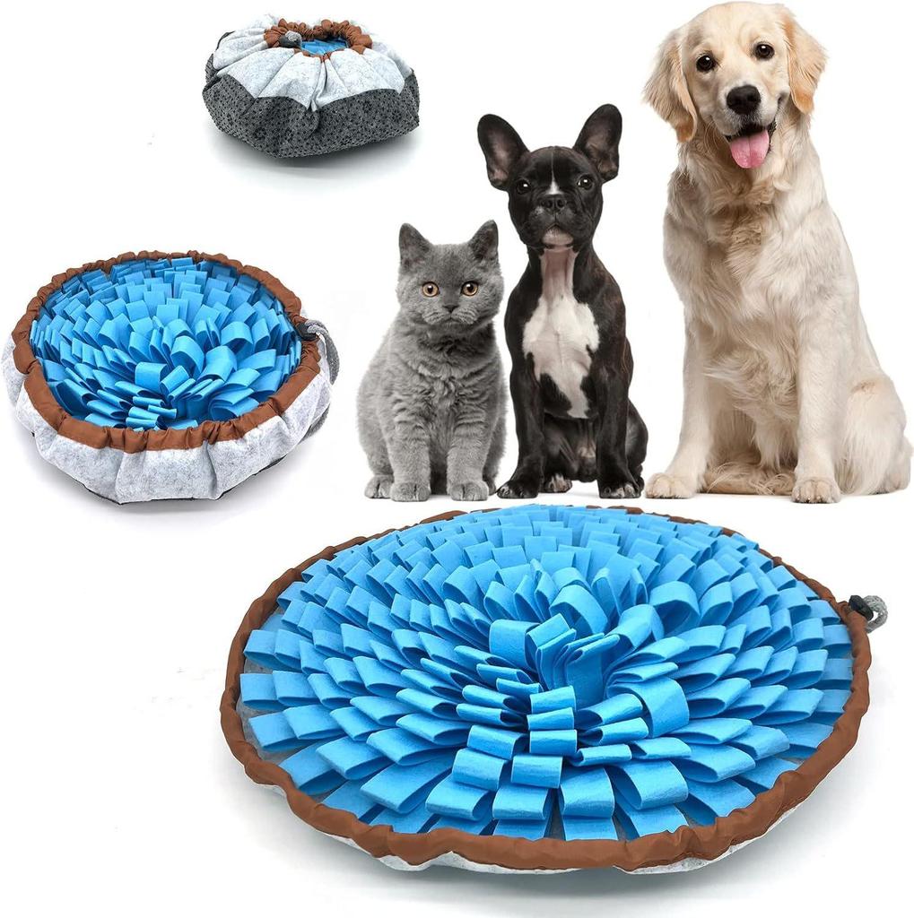 Cross-Border Felt Snuffle Mat: Slow Feed Puzzle for Dogs