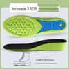 Unisex Odor-Resistant Shock-Absorbing Height-Increasing Insoles - Breathable & Invisible for Shoes and Boots