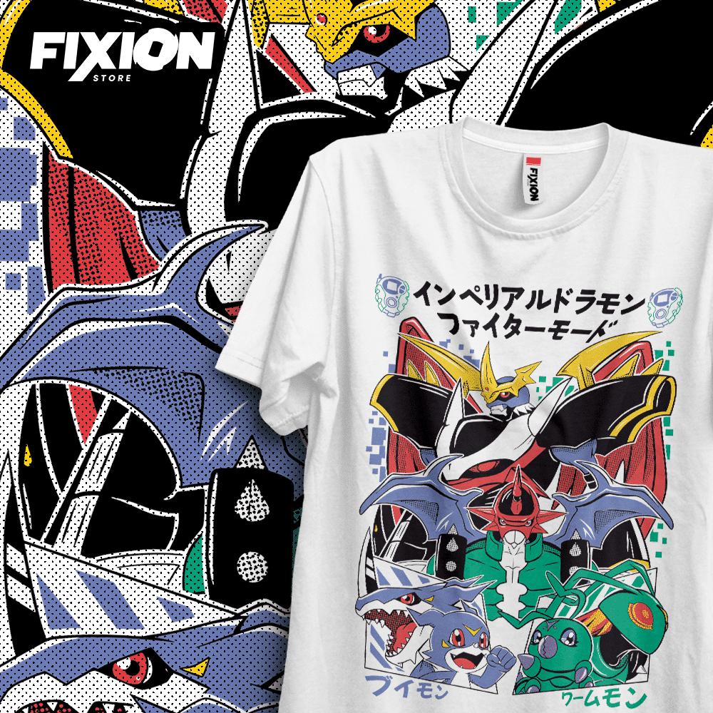 Digimon – Imperialdramon Anime T Shirt Manga Gift For Anime Lover All Size Cotton