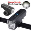 Bike Front Lamp Type-C Charging Bicycle Flashlight  for Safe Riding At Night Waterproof Highlight Zoom Bicycle Front Lighting