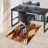 1PC tiger print zebra stripes Extra Large Non-Slip Floor carpet, Office, family, bedroom, Studio - Large Area Rug Indoor Rugs, Vibrant Colors-A245