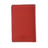 Fendi Logo Print Flap Closure Leather Wallet Unisex Wallet Red Black 7M0262-A80S-F0RP9