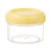 4Pcs Transparent Mini Plastic Sauce Bottle 35ML Reusable Seasoning Box Seasoning Jar For Student Office Workers Kitchen Tool