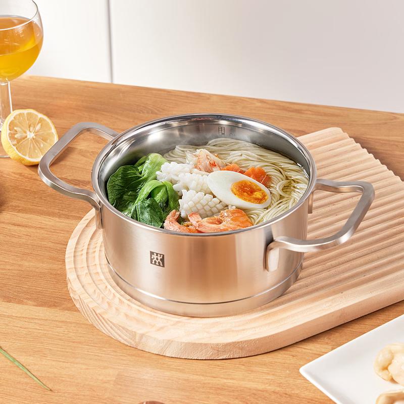 Zwilling Moment 16cm Stainless Steel Double-Handle Stew Pot