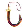 Rainbow Commencement Tassels With Year Charm Graduation Hat Tassels For Academic Gowns Caps and Graduation Ceremonies