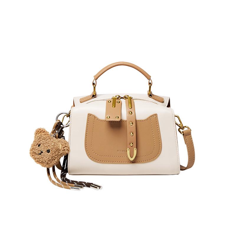 2025 New Autumn Winter Women's Bag Crossbody Bag Fashion Versatile High-end Genuine Leather Large Capacity Shoulder Handbag Pillow Bag