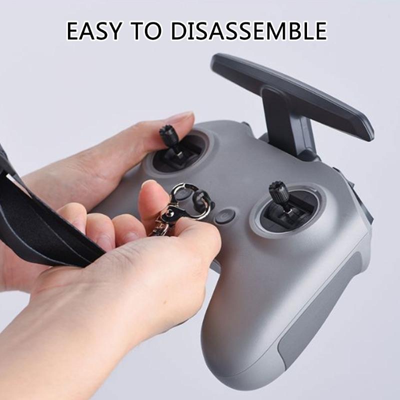 Soft & Comfortable Neck Strap Lanyard 60cm Length Adjustable Remote Control Rope for FPV Controller Repairment