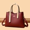 This Fashionable Color-blocking Bag Is Simple Elegant and Stylish for Ladies. It's A Hand-held Shoulder Bag