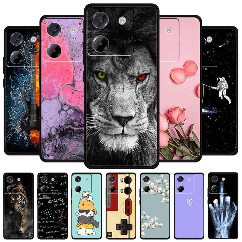 For Xiaomi Poco M7 Pro 5G Case Cartoon Painting Style Soft Silicone TPU Back Cover Cases for Poco M7 Pro 5G Shockproof Cover New