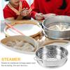 Stainless Steel Steamer Basket Lightweight Multi-Functional Food Steamer Reusable Household Kitchen Supplies Kitchen Supplies