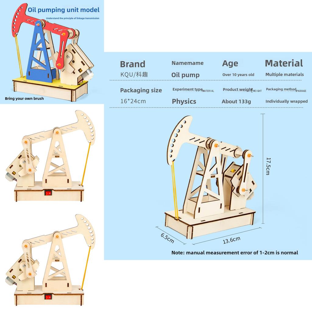 Science Experiment Kit For Kids With Diy Oil Extraction Model For Educational Play