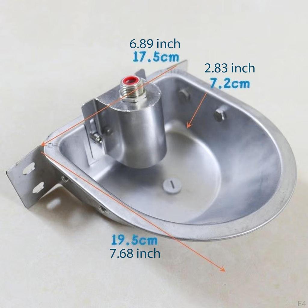 Automatic Sheep Drinker, , Waterer, Water Dispenser for, Feeding Piglets, Calves And Lawn.