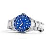 RATIO FreeDiver GMT-Serie Saphir Edelstahl blaues Zifferblatt Automatik RTF053 200M Herrenuhr