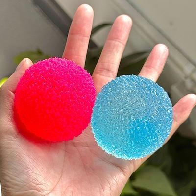2,8 Zoll Handgefertigter Lorbeerbeeren-Stressball Knetspielzeug Formbar Nicht-Rückprall Fidget Spielzeug Asmr Slushy Quetschball Anti-Stress