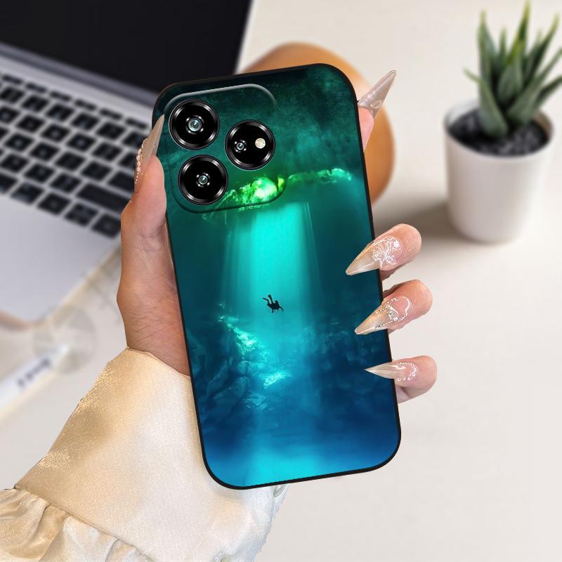 Для ZTE Blade V60 4G Чохол Axon 60 Z2356 Ударостійкий Силіконовий ТПУ Чохол для Телефона Для Nubia V60 4G Coque V 60 М'який Захисний Fundas