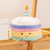 New Fashion Cute Simulation Rainbow Cake Doll Trendy Plush Toy