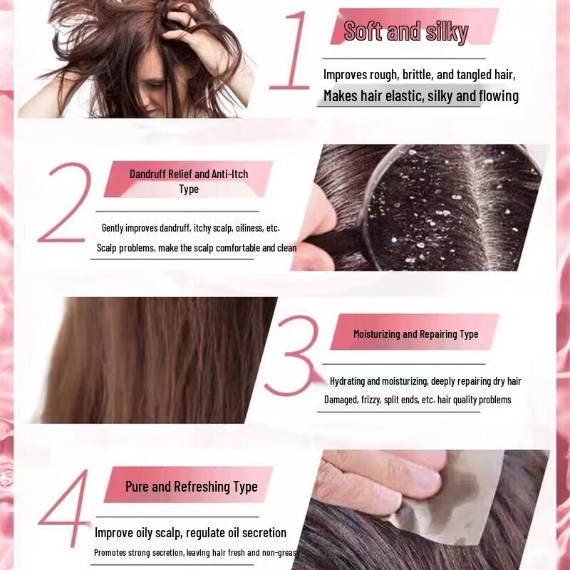 Adorfee Natural Essential Oil Moisturizing Repair Shampoo Lotion