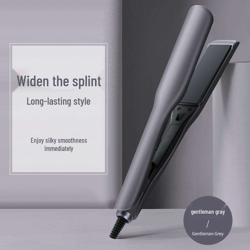 Dual-Use Hair Straightener & Curler: Household Iron for Straightening & Curling