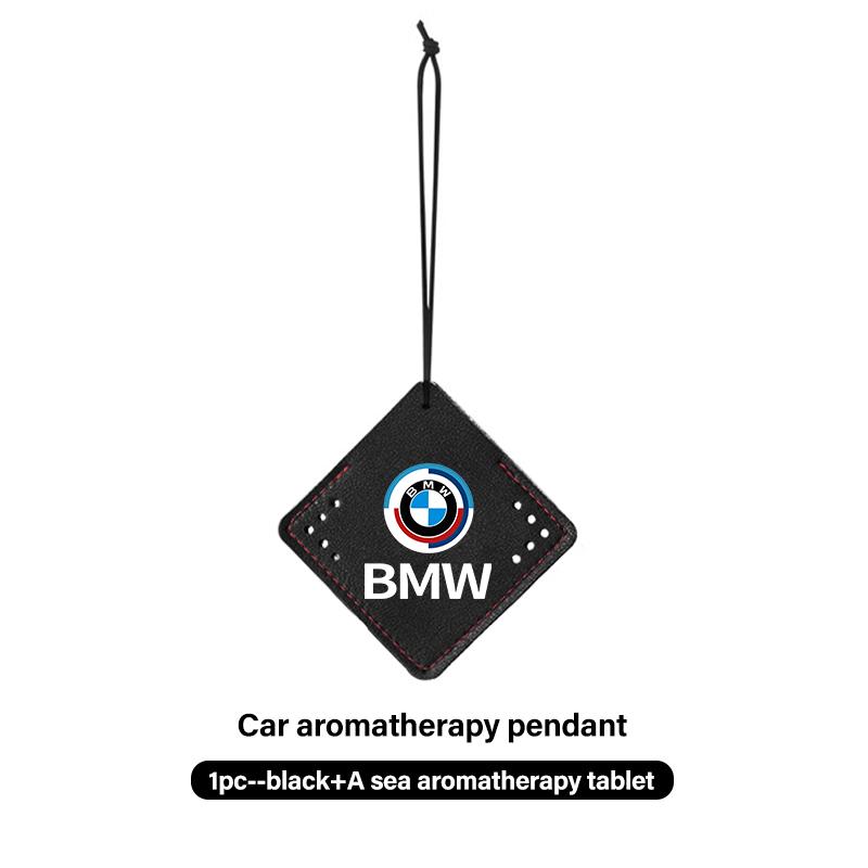 BBIZ5 Car Air Freshener Aromatherapy Piece Hanging Perfume Pendant For BMW Performance M E87 E30 E46 E28 F35 G20 E93 F20 X3 X