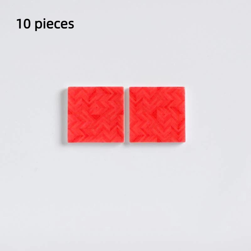

10Pcs Diy Educational Pretend Play Toy 1:12 Dollhouse Furniture Simulation Square Floor Decoration Splicing Wooden Floor A1