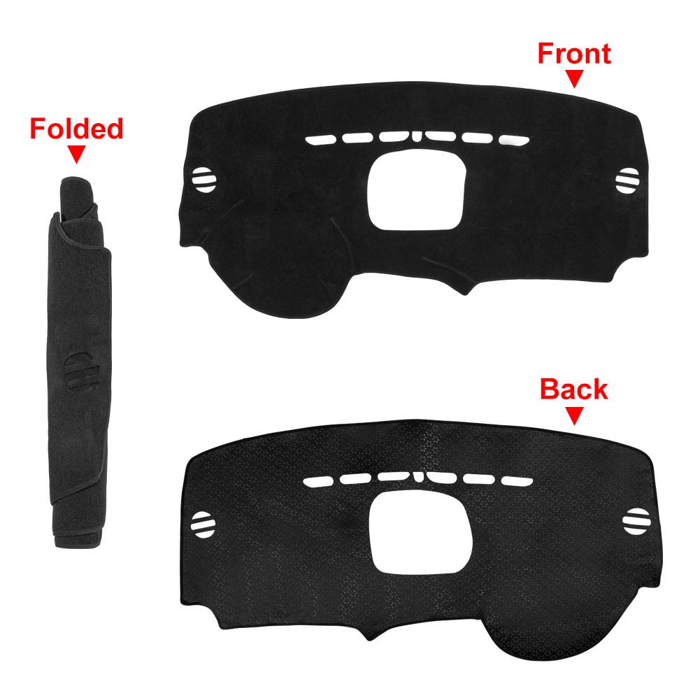 Fit For Peugeot 3008 Year 2014 Right Hand Drive Anti Slips Dash Mat Felt Fabric Dashmat Dashboard Cover